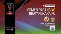 Semen Padang vs Bhayangkara FC (Liputan6.com/Abdillah)
