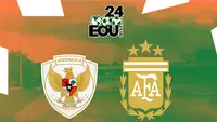 Seoul Earth On Us Cup 2024 - Timnas Indonesia U-20 Vs Argentina (Bola.com/Adreanus Titus)