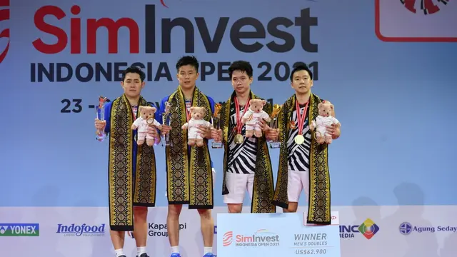 Kevin Sanjaya Sukamuljo/Marcus Fernaldi Gideon, Indonesia Open 2021