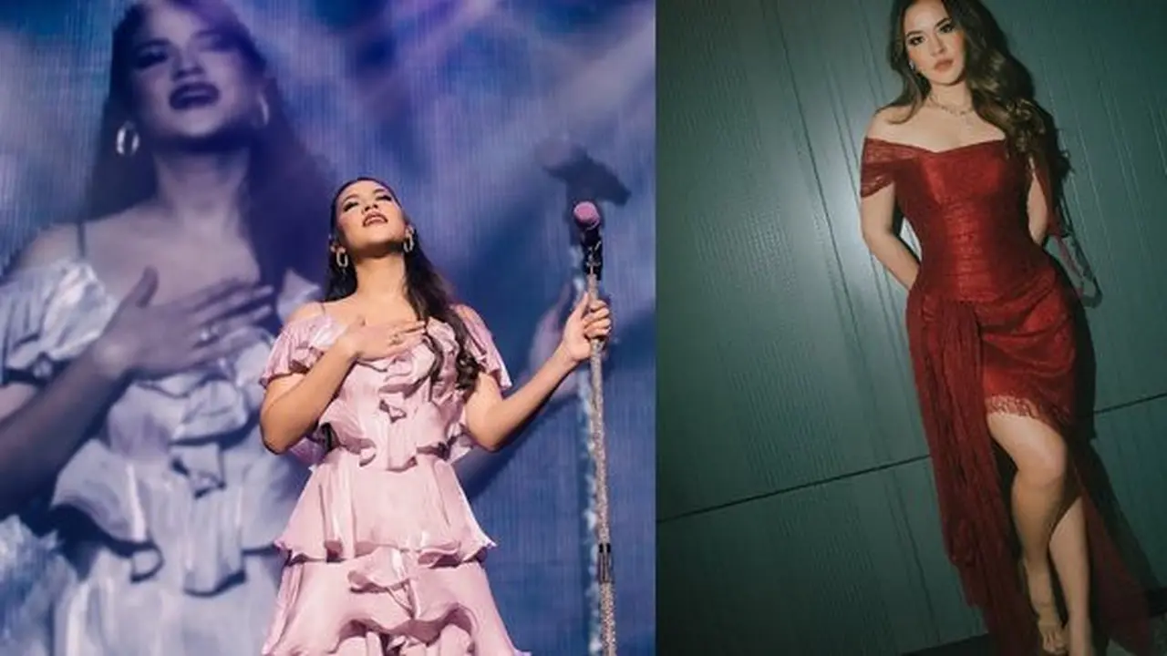 Potret Raisa Tiap Manggung dengan Berbagai Model Gaun yang Cantik, Selalu Anggun dan Feminim
