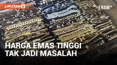 Harga Emas Tinggi, Warga Pati Tetap Beli Emas Demi Fashion Lebaran