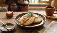 Resep Serabi Kuah Tanpa Santan Instan, Manis Gurih yang Bikin Ketagihan