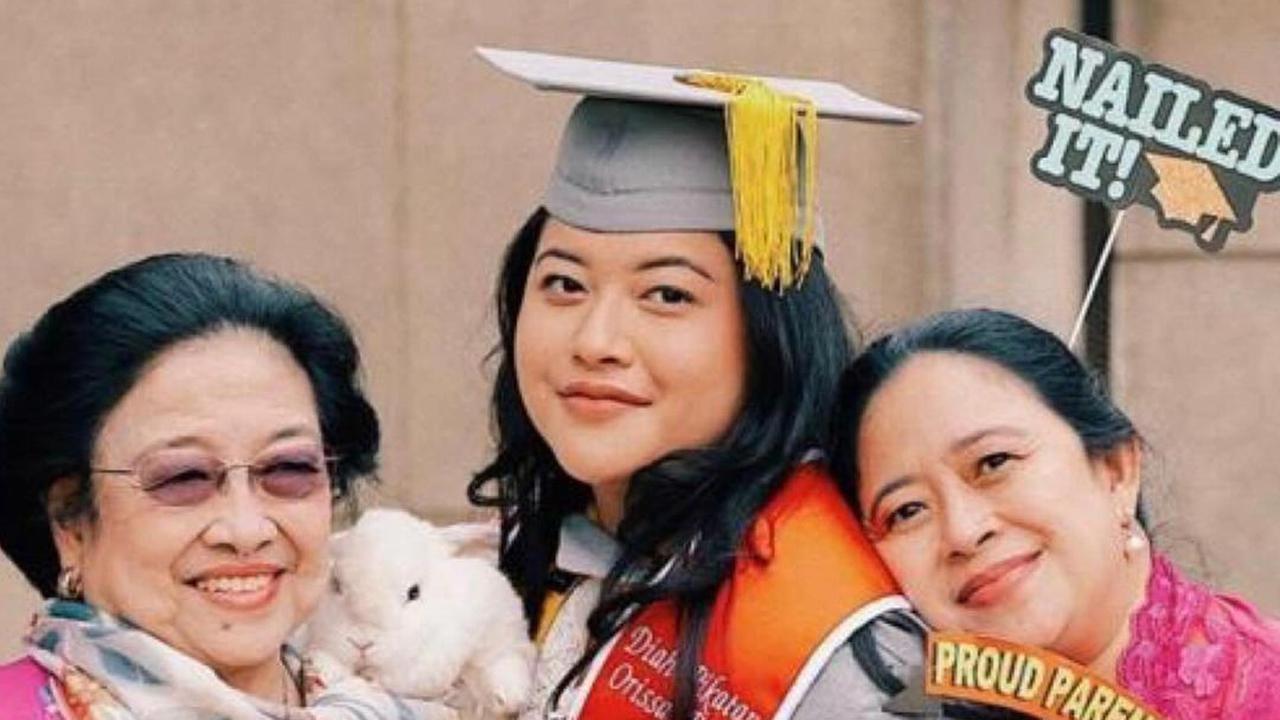 Gaya Kembar Ibu-Anak dari Puan Maharani dan Pinka Haprani, Bak Pinang di Belah Kedua Kenakan Baju Olahraga hingga Kebaya