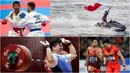 Berikut ini kumpulan momen menarik perhelatan akbar Asian Games sepanjang hari Minggu 26 Agustus 2018. (Foto-foto Bola.com)