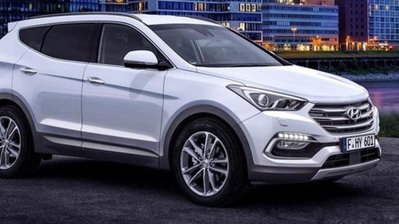 Hyundai Santa Fe tampang baru memulai debut di Frankfurt Motor Show