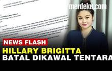 VIDEO: Isi Surat Anggota DPR Hillary Brigitta ke Kasad Dudung, Batal Minta Ajudan TNI