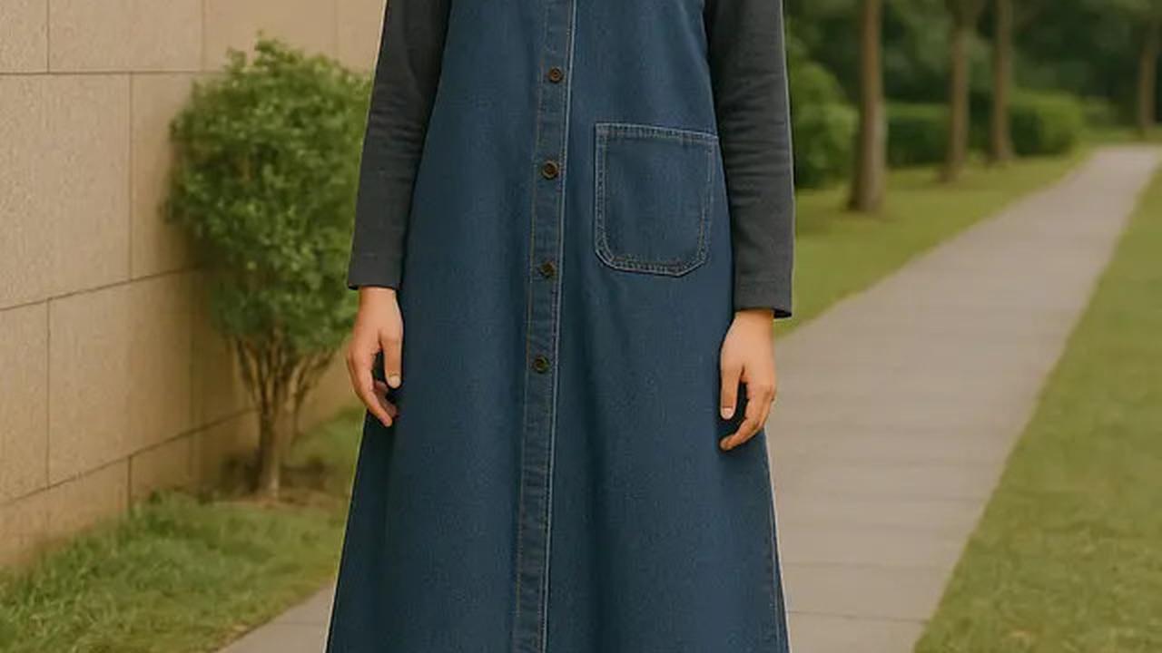 5 Model Gamis Rompi Terbaru 2025, Berikan Kesan Modern sekaligus Sopan