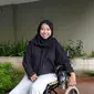 Laninka Siamiyono penemu lipstik untuk difabel, Jakarta Barat, Jumat (3/1/2020)
