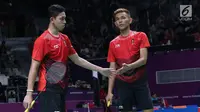 Bulutangkis  Asian Games 2018: Fajar / Rian Bicara soal Lawan Terberat Nomor Ganda Putra