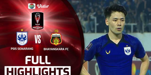 VIDEO: PSIS ke Semifinal Piala Presiden 2022 Setelah Kalahkan Bhayangkara FC Lewat Adu Penalti