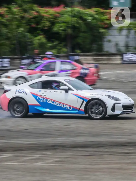Ada tiga kelas yang akan dipertandingkan, yakni PRO, PRO2, dan Women Drift Challenge serta menjadi tuan rumah D1 Grand Prix Southeast Asia Series. (Liputan6.com/Angga Yuniar)
