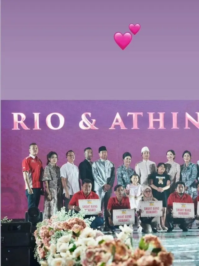 Syukuran Pernikahan Rio Haryanto