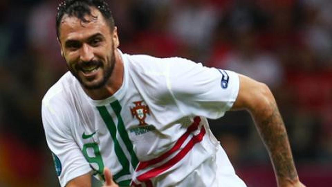 Lawan Spanyol, Hugo Almeida emban posisi striker Portugal