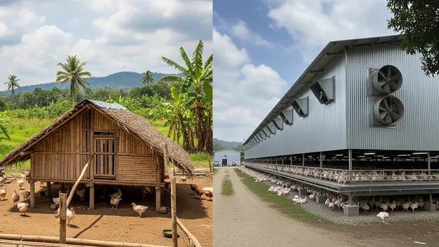 Kandang Ayam dari Kayu vs Baja Galvanis