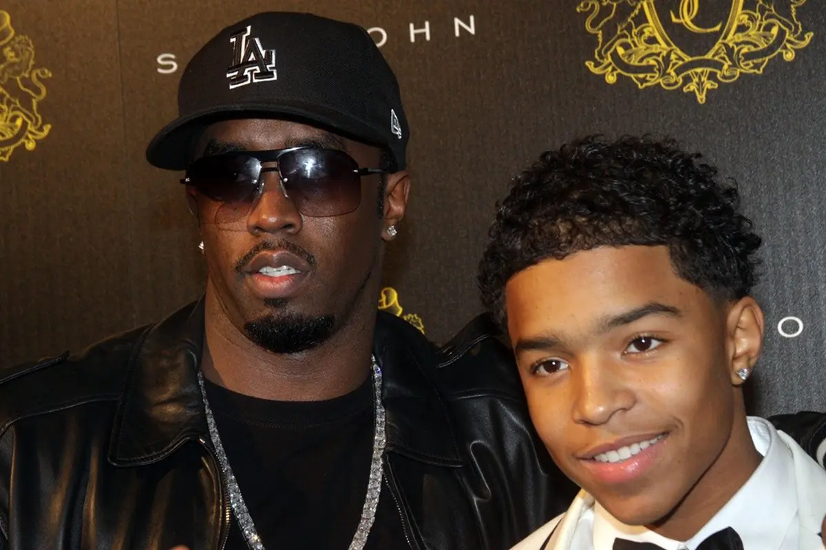 Diddy dan putranya Justin. (Flavorwire.com)