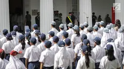 Gedung Pancasila dibangun pada zaman pemerintah Hindia-Belanda menjadi saksi sejarah saat Presiden Soekarno yang pada masa itu merupakan anggota BPUPKI berpidato di sidang BPUPKI pada 1 Juni 1945, Jakarta, Selasa (30/5). (Liputan6.com/Faizal Fanani)