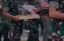 Momen Prajurit TNI Lamaran Diantar Komandan Bukan sama Ortu, Temannya Kompak Bawa Seserahan