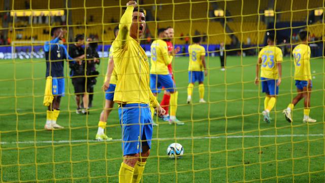 Penyerang Al Nassr, Cristiano Ronaldo.
