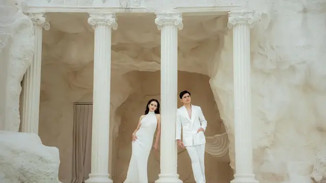 Pernikahan Makin Dekat, Ranty Maria Tampil bak Pengantin Modern dengan Gaun Putih dan Wet Look Makeup di Prewedding Terbaru