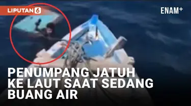 Sedang Buang Air, Penumpang Kapal di Wakatobi Jatuh ke Laut Akibat Terhempas Ombak