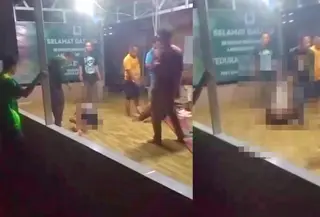 Pengeroyokan anak di Lampung Timur (Foto: Ardi Munthe/Liputan6.com)