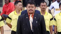 CEO sekaligus manajer Persebo Jaya, Marzuki (Bola.com/Robby Firly)