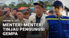 Menteri Keuangan Purbaya Yudhi Sadewa, bersama pimpinan Komisi XI DPR RI mendatangi sejumlah wilayah terdampak gempa bumi di Kabupaten Manggarai, Nusa Tenggara Timur. Purbaya memastikan telah mengalokasikan anggaran tanggap darurat gempa flores sebes...