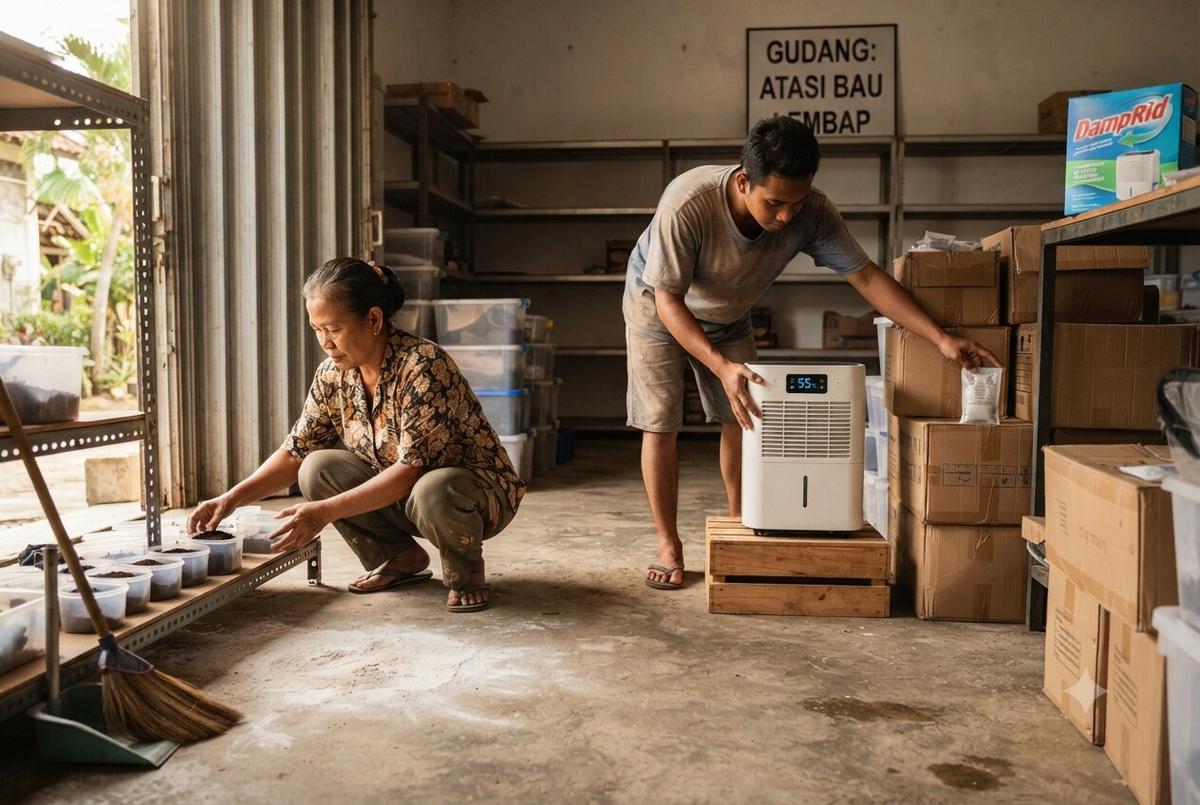 Cara Menghilangkan Bau Lembap di Gudang dengan Mudah dan Efektif