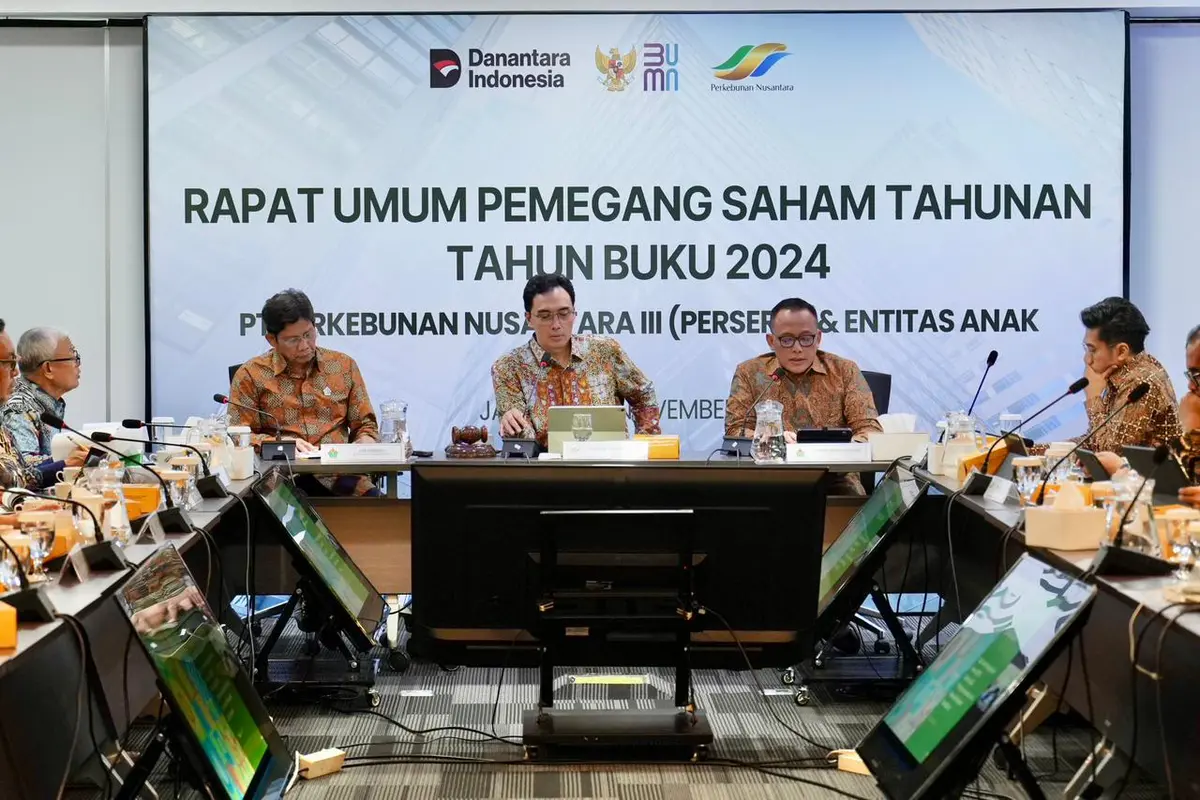 Rapat Umum Pemegang Saham Tahunan (RUPST) PTPN Group