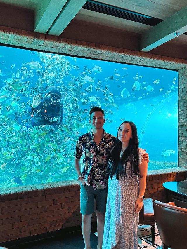 Lidi Brugman hamil anak kedua tengah berlibur di Bali (Foto: Instagram/@lidibrugman)