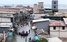 Banjir Rob Muara Angke Jakarta Utara, Begini Skema Evakuasi Warga