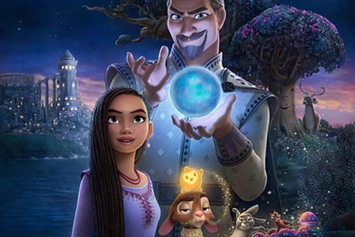 Poster film Wish. [Foto: Disney+ Hotstar Indonesia]
