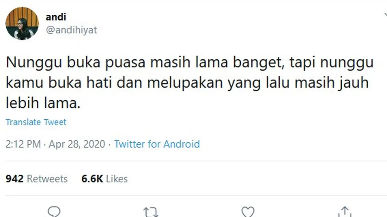 nunggu buka puasa