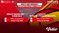 Live Streaming Men’s Turkish Volleyball League Pekan Ini di Vidio : Zi̇raat Bankkart Vs Ci̇zre BLD