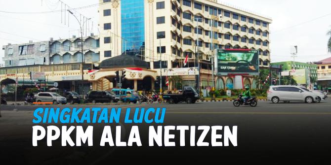 VIDEO: Bikin Ngakak, Singkatan Lucu PPKM Ala Warganet Indonesia