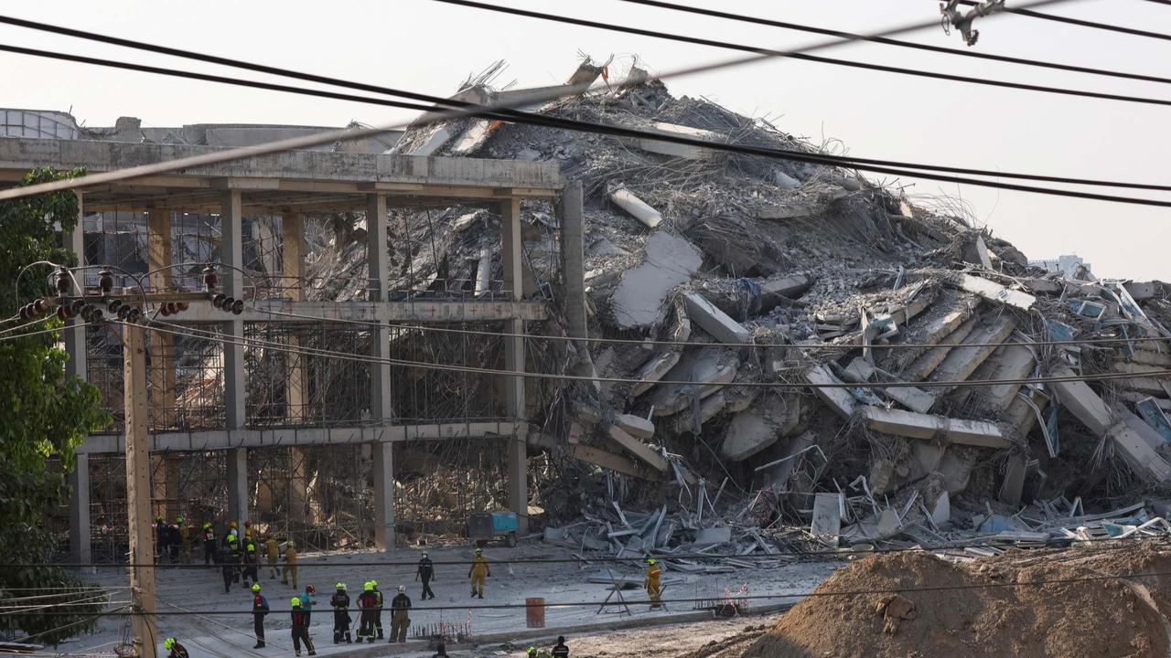 Gedung di Bangkok runtuh akibat gempa Myanmar