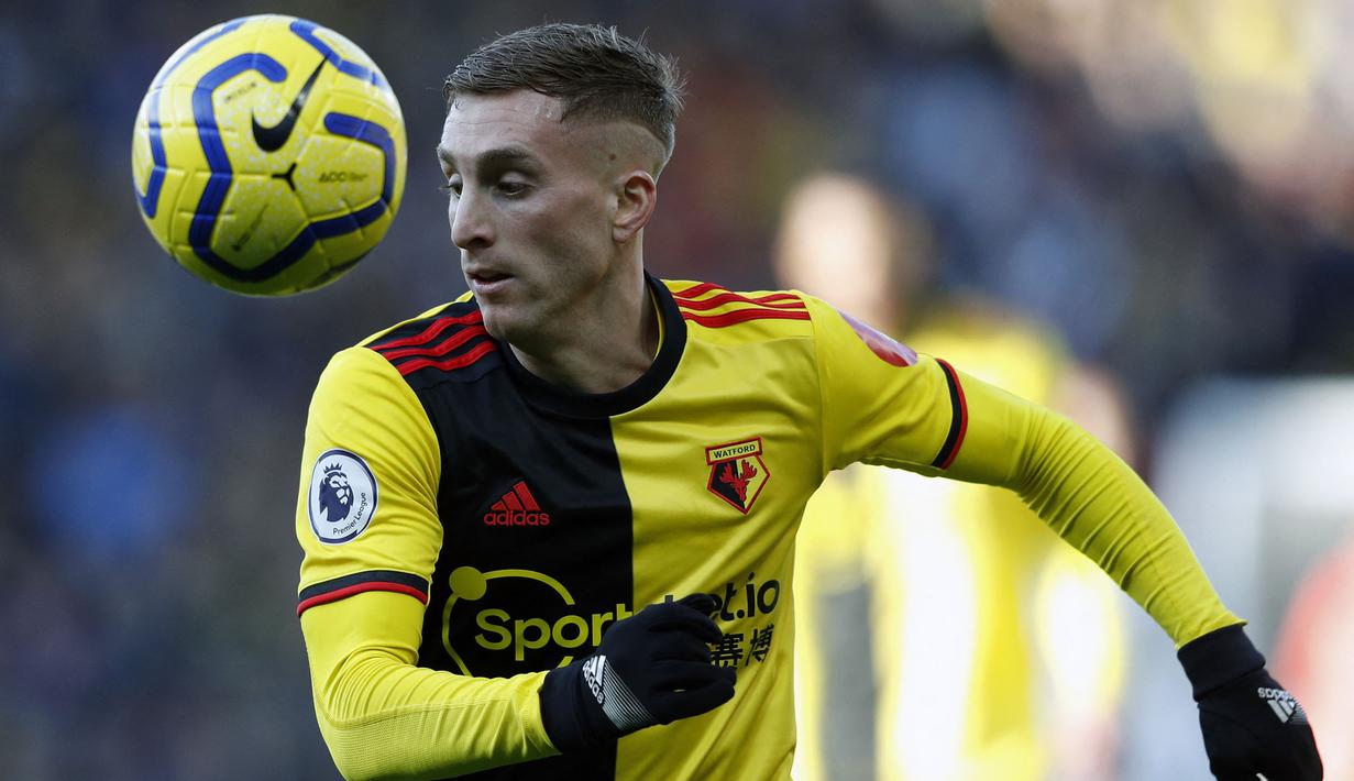 Gerard Deulofeu yang kini tengah menjalani musim keempat bersama Udinese di Serie A, tercatat pernah berseragam Barcelona dalam dua periode, yaitu 2011/2012 hingga 2014/2015 dan 2017/2018. Pada periode pertama ia pernah dipinjamkan ke Everton selama semusim pada 2013/2014. Sementara pada periode kedua, ia sempat dipinjamkan selama setengah musim ke Watford pada paruh kedua musim 2017/2018 yang akhirnya dipermanenkan pada awal musim 2018/2019. (AFP/Adrian Dennis)