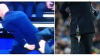 Video Detik-detik Celana Zidane Sobek di Laga Madrid Vs City