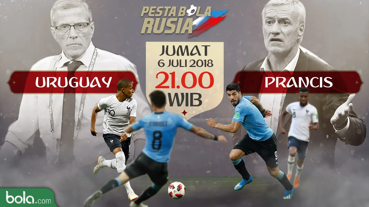 Uruguay Vs Prancis Head to Head
