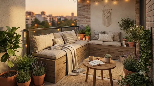 Ide Sudut Santai di Balkon Rumah