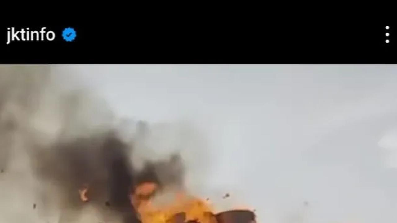 Viral Truk terbakar di KM 16 Tol Dalam Kota, Ternyata Ini Penyebabnya