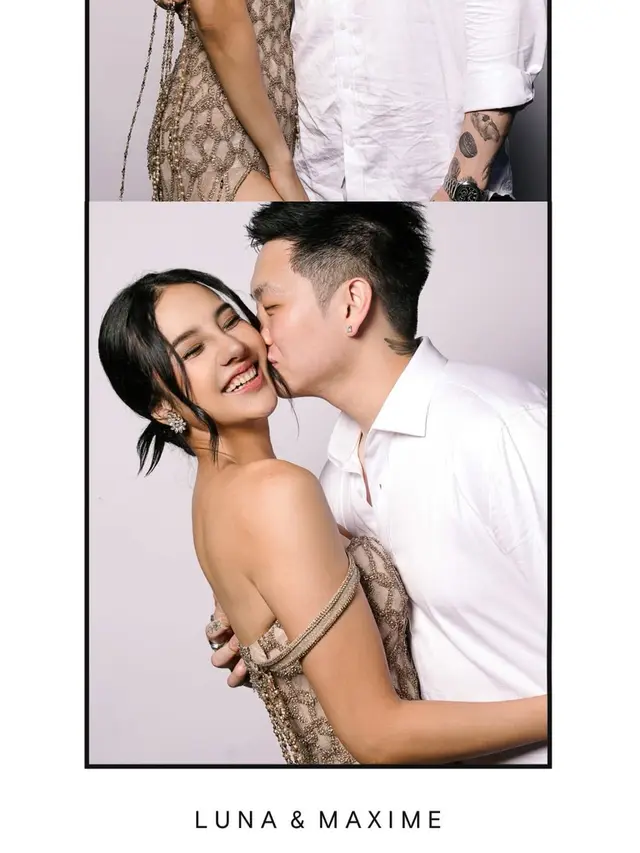 Ramai-ramai Go Public, Adu Gaya Couple Artis Beda Usia di Pernikahan Luna Maya & Maxime Bouttier