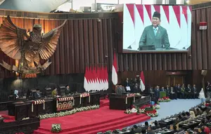 Prabowo Cerita Kisah Risky, Anak Penjual Ikan yang Kembali Sekolah