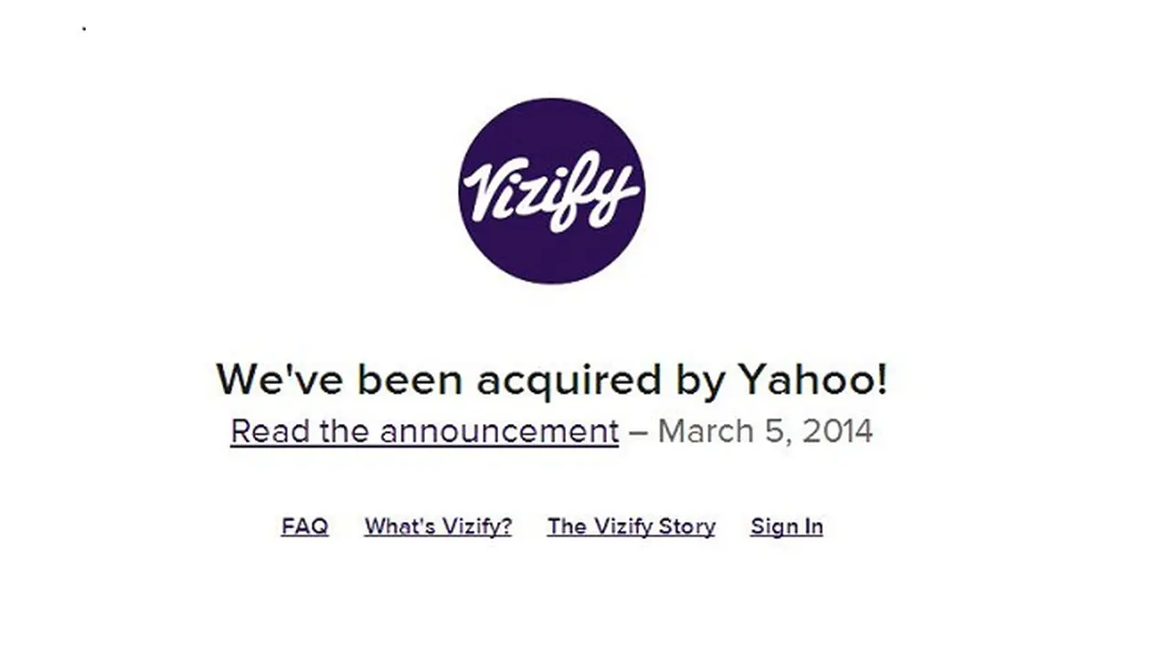 Yahoo Beli Perusahaan Visualisasi Data Media Sosial Vizify 