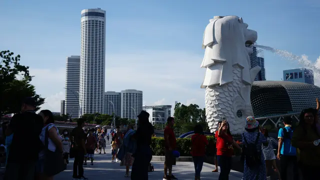 Patung Merlion Singapura