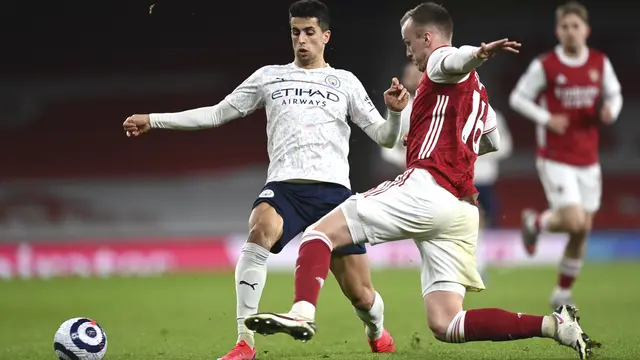 Manchester City vs Arsenal di Liga Inggris