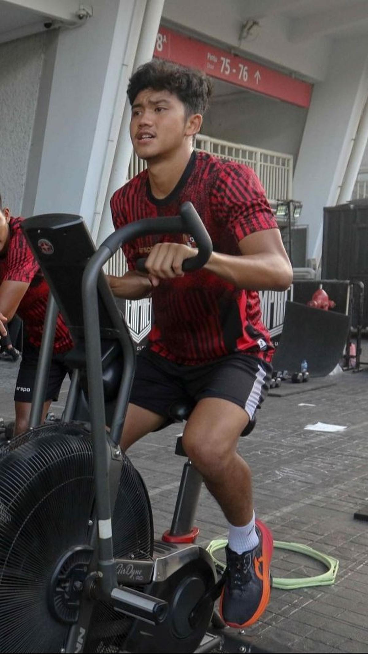 Sejak 13 Maret lalu, Skuad Garuda Muda sudah melakukan pemusatan latihan fisik yang berat ini. Foto: Liputan6.com / Herman Zakharia