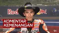Berita Video, Komentar Marc Marquez Usai Juarai MotoGP Amerika Serikat 2021