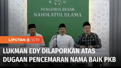 VIDEO: Dinilai Mencemarkan Nama Baik PKB, Ketua DPW PKB Jatim Laporkan Lukman Edy