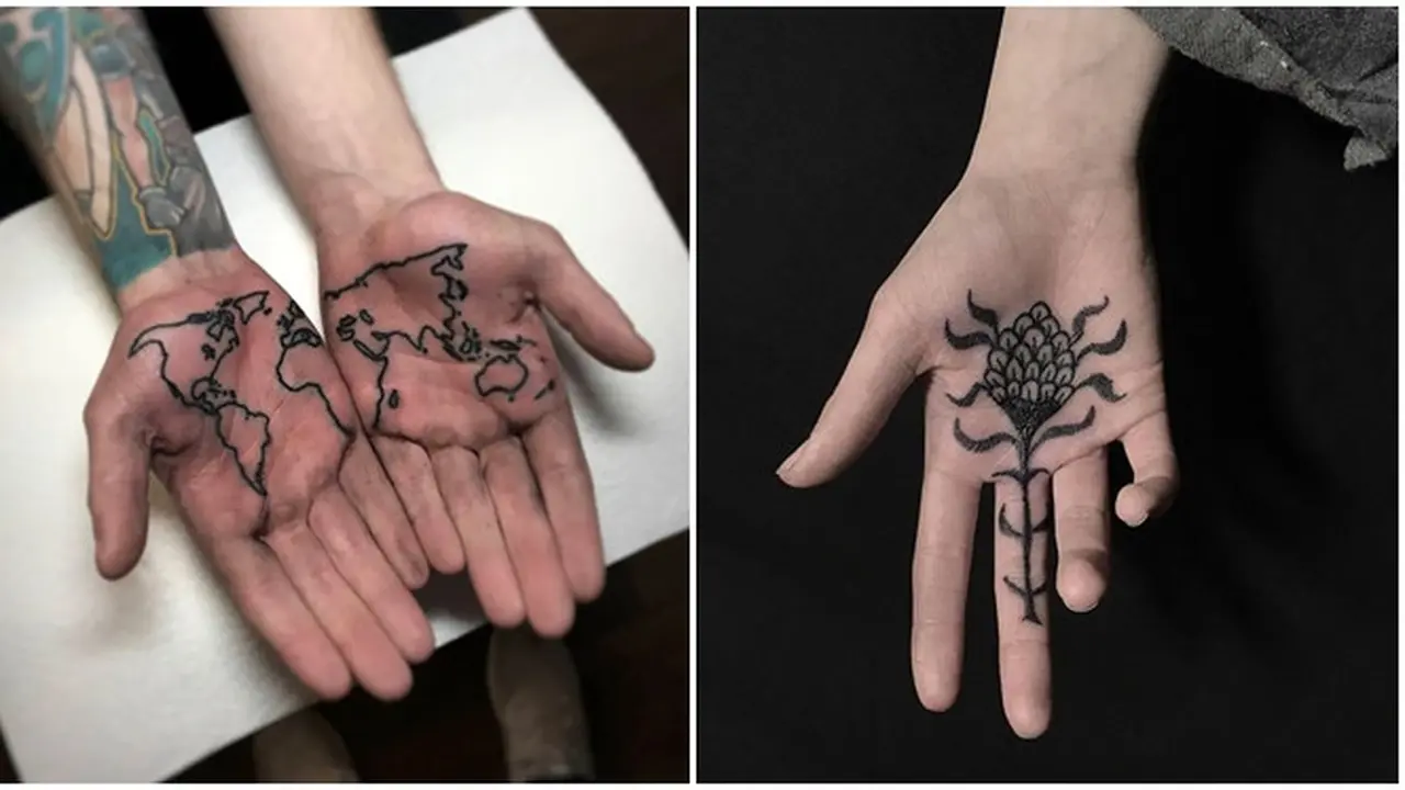 Tak Biasa, 7 Tato di Telapak Tangan Ini Keren Banget